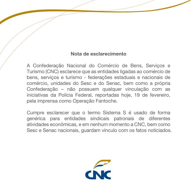 Nota de esclarecimento