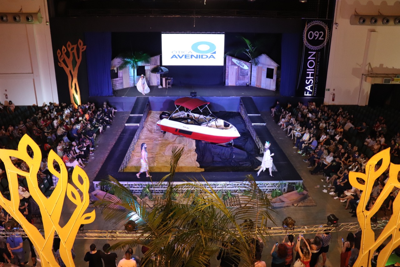 Senac AM marca presença no Fashion 092, em Manaus