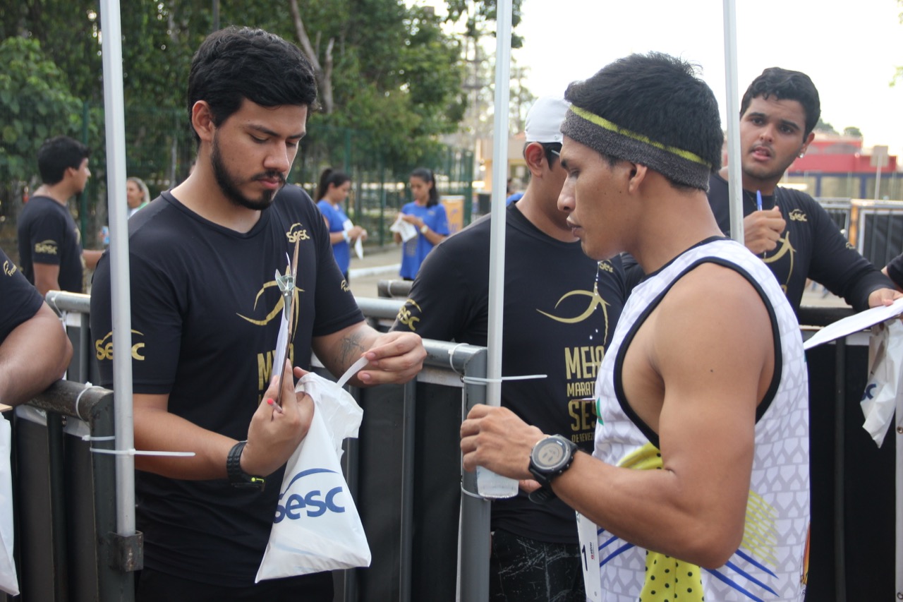 Entrega de kits da Meia Maratona Sesc de Revezamento ocorre nesta sexta