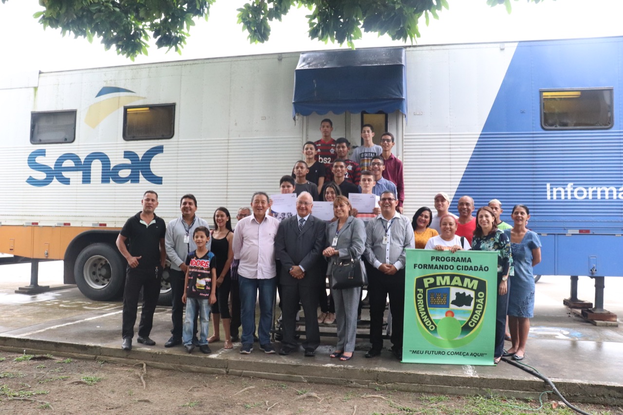 Senac AM realiza entrega de certificados no Projeto Formando Cidadão
