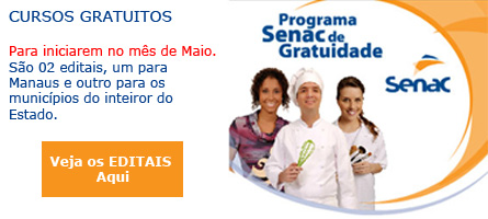 Senac beneficia municípios com mais de 400 vagas para cursos gratuitos
