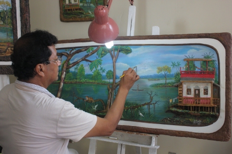 Sesc recebe exposição &quot;Por Los Caminos de America”, do artista colombiano Al-Costa