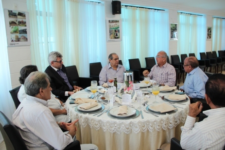 Presidente do Sistema Comércio participa de discussão sobre Plano Diretor com vereador Elias Emanuel