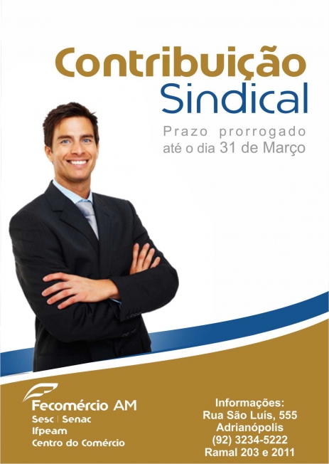 Prorrogado prazo para pagamento da Contribuição Sindical Patronal/2015