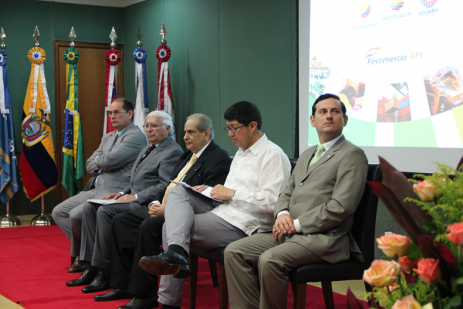 Abertura da Rodada de Negócios na Fecomércio AM tem Discursos que Exaltam a Integração Regional