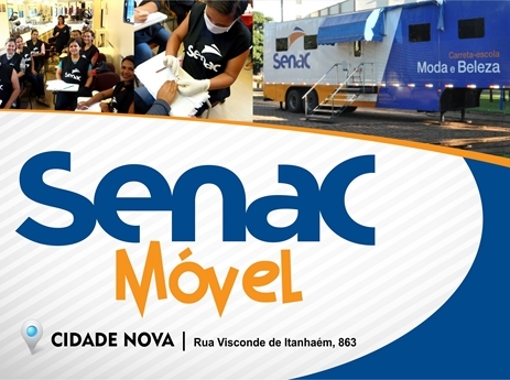 Abertas as inscrições para os cursos da Carreta da Beleza do Senac AM