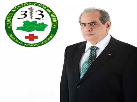 Presidente da Fecom&eacute;rcio AM recebe autorga da Academia Amazonense de Medicina