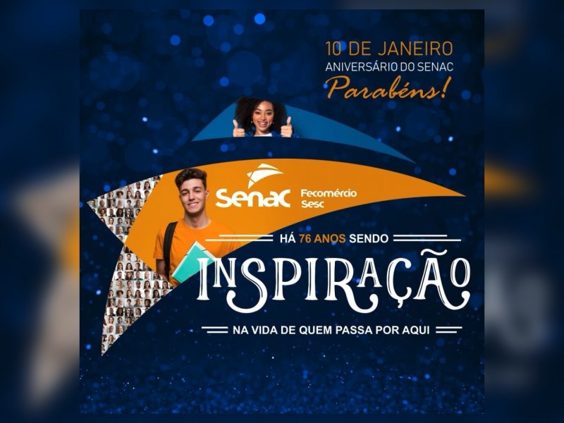 Senac Amazonas celebra 76 anos de inspiração na capital e no interior