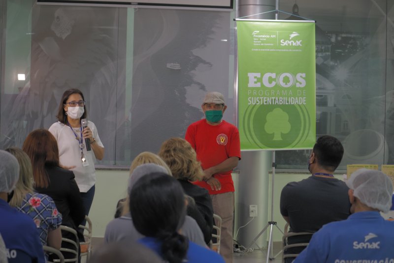 Coleta seletiva no Senac AM deve beneficiar 150 famílias de cooperativa