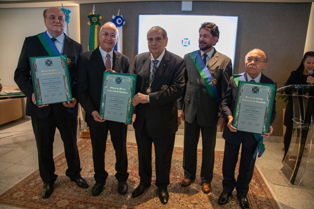 Ordem do Mérito Comercial da Amazônia reconhece atuação de líderes do Sistema Comércio