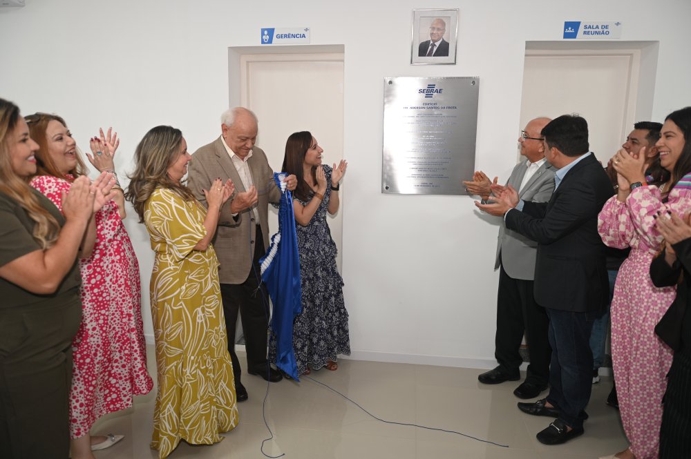 Em Coari, novo escritório do Sebrae AM homenageia Dr. Aderson Frota
