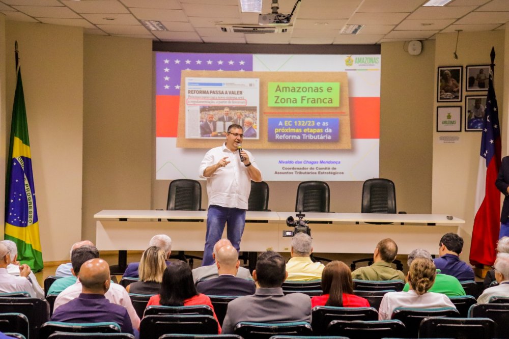 Fecomércio AM participa de reunião na Sefaz para tratar sobre a Reforma Tributária